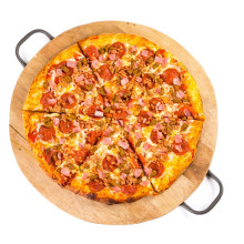 16" Extra Large Pizza Stone Baked - Meat Lovers