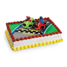 Sesame Street Racers Cake